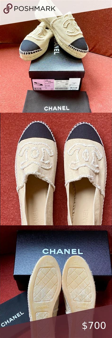 chanel espadrilles new|authentic chanel espadrilles.